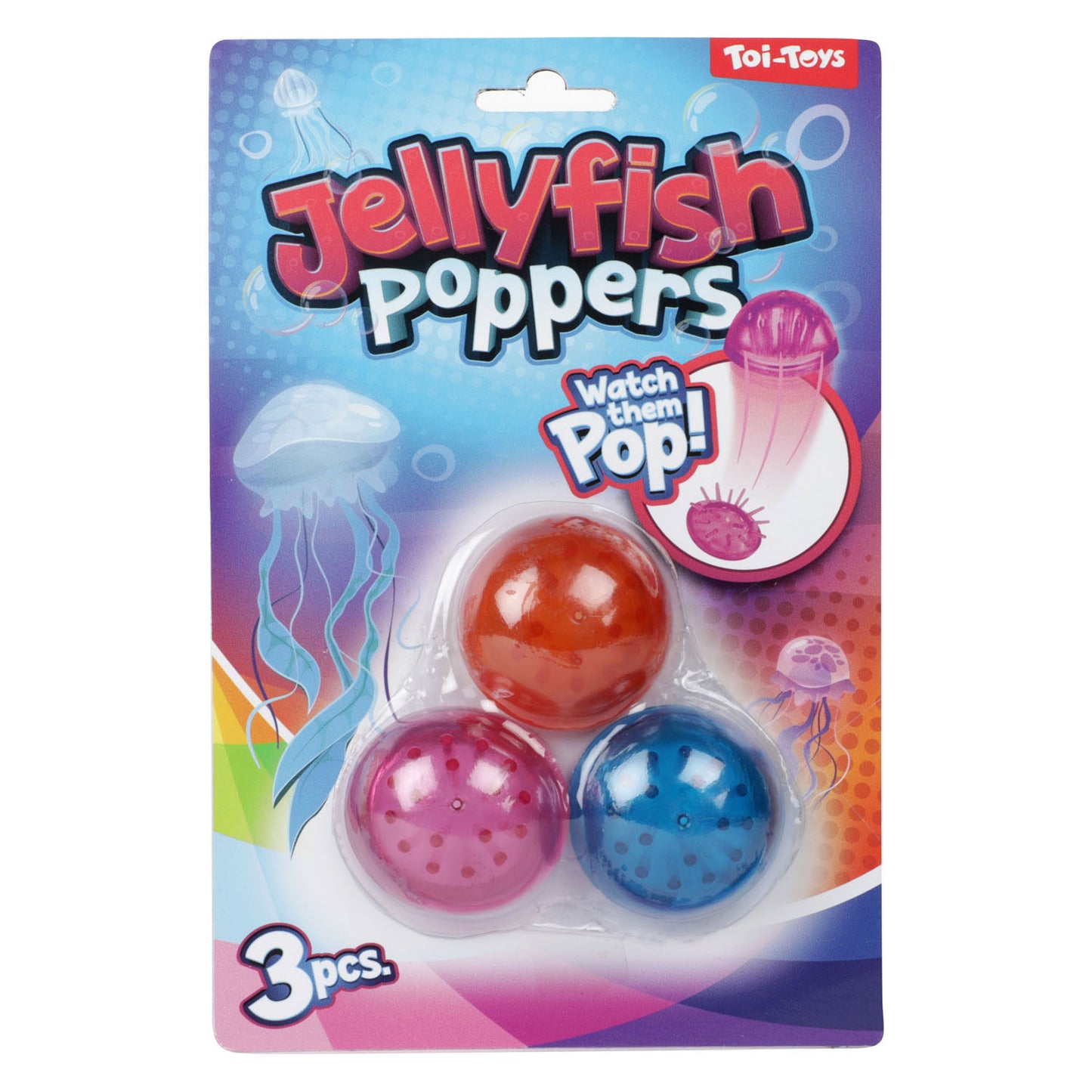 Toi-Toys Plopper Quallen, 3st.