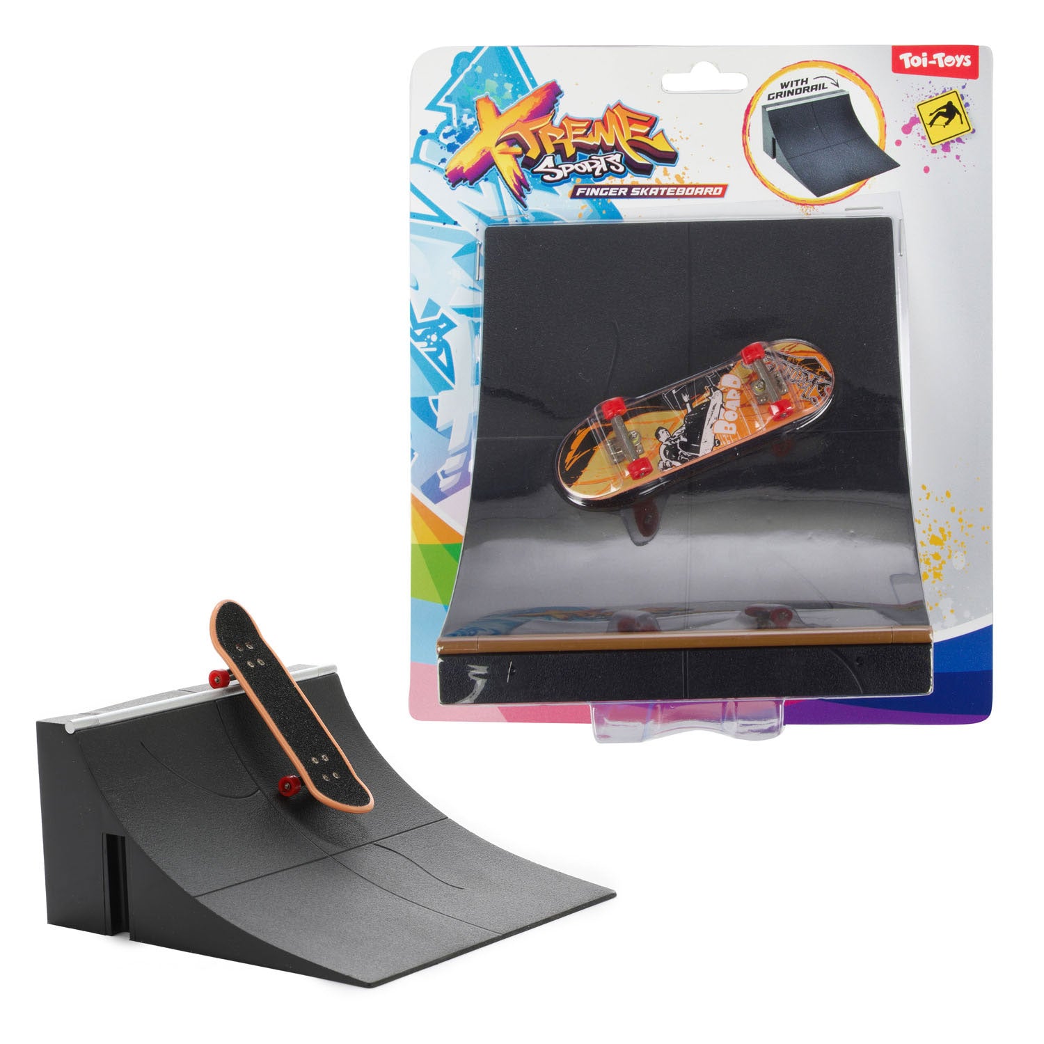 Toi-Toys Fingerkateboard mit Schans