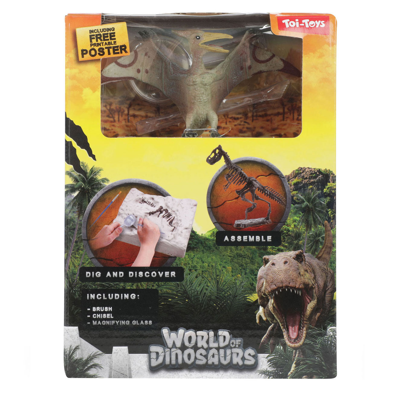 Welt der Dinosaurier aufstrebten Set 'Dino Fossil'