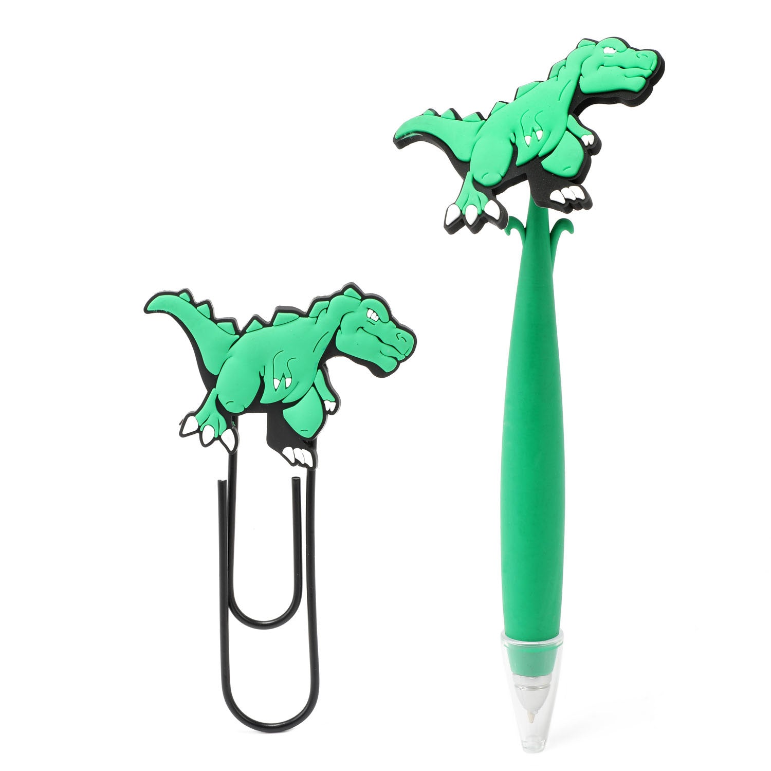Toi-Toys Dinosaurus Mega Paperclip mit Stift