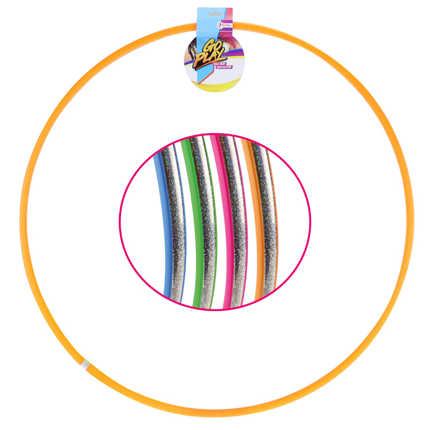 Toi-Toys Glitter-Reifen, 4-Set von 4