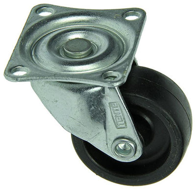 Mack by tente 1015235 – Rolle Polyam. 1 Kugellager mit Platte 30mm | 18 Stück