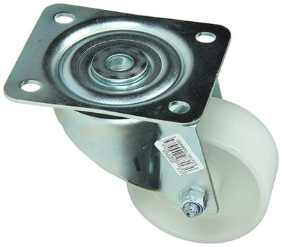 Mack by tente 1015035 – Nylon-Schwenkrad-Gleitlagerplatte 80 mm | 4 Stück