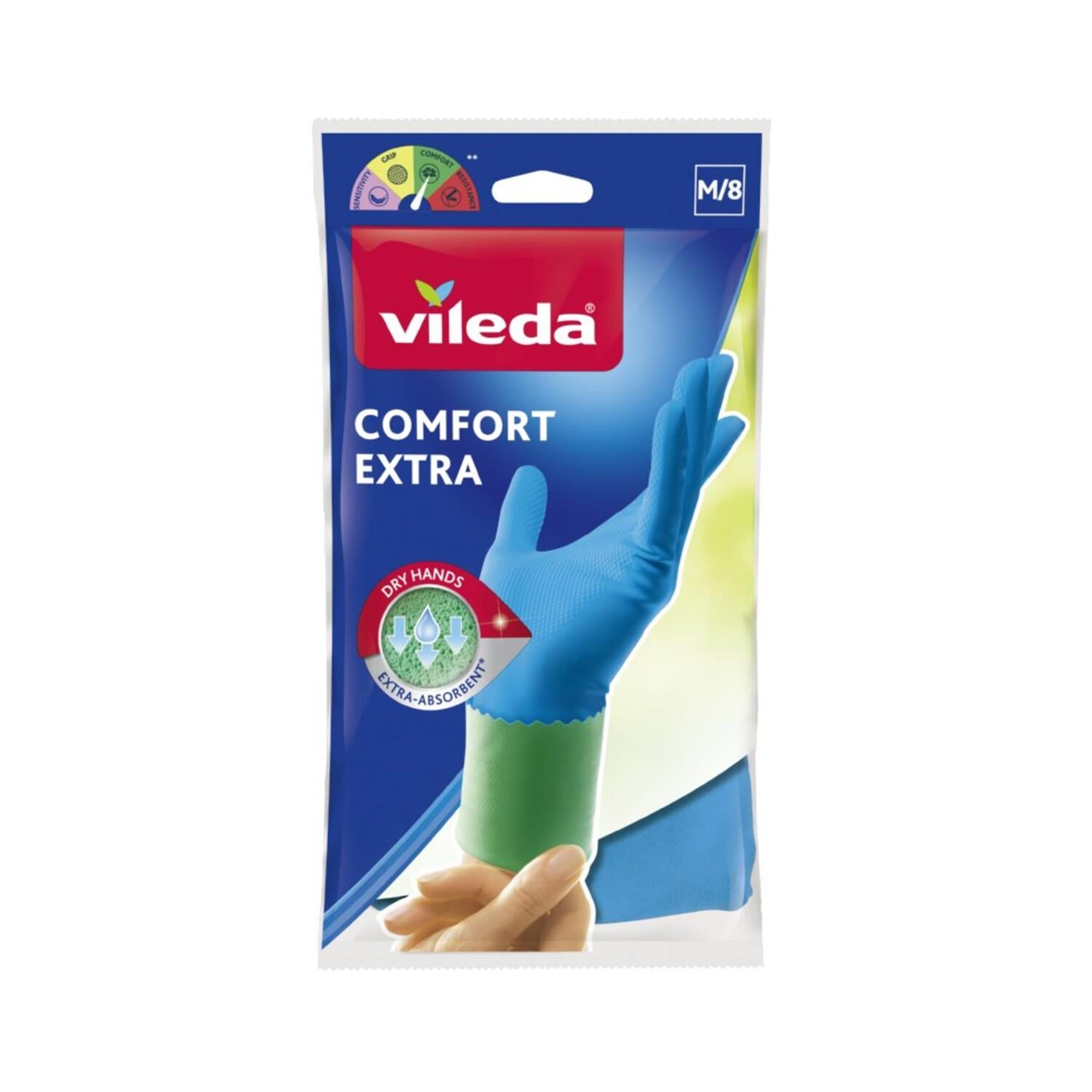 Vileda Handschuhe Komfort Extra Medium