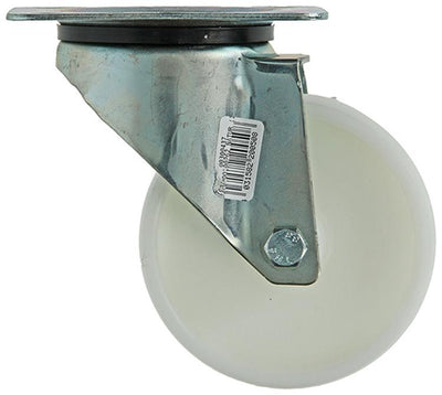 Mack by tente 1015037 – Nylon-Schwenkrad-Gleitlagerplatte 100 mm | 4 Stück