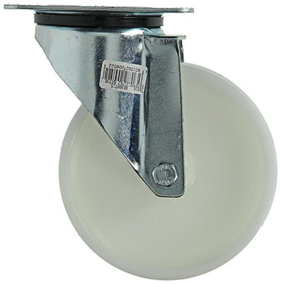 Mack by tente 1015039 – Nylon-Schwenkrad-Gleitlagerplatte 125 mm | 4 Stück