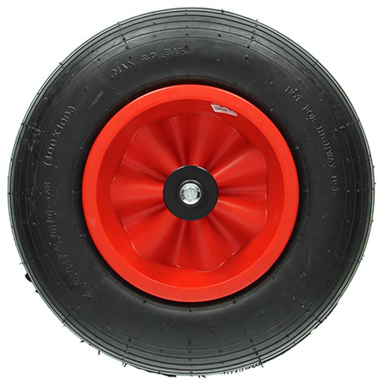 Mack by tente 1015248 – Luftreifen Kunstfelge Rollenlager + Achse M12 PPR400 | 3 Stück