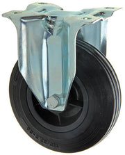 Mack by tente 1049127 – feste Radmontageplatte aus Gummi mit Nylonfelge 125 mm | 4 Stück - afbeelding 1
