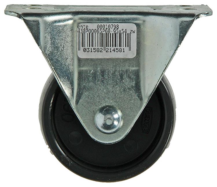 Mack by tente 1013186 – festes Nylonrad mit Glyk-Lager 65 mm | 4 Stück