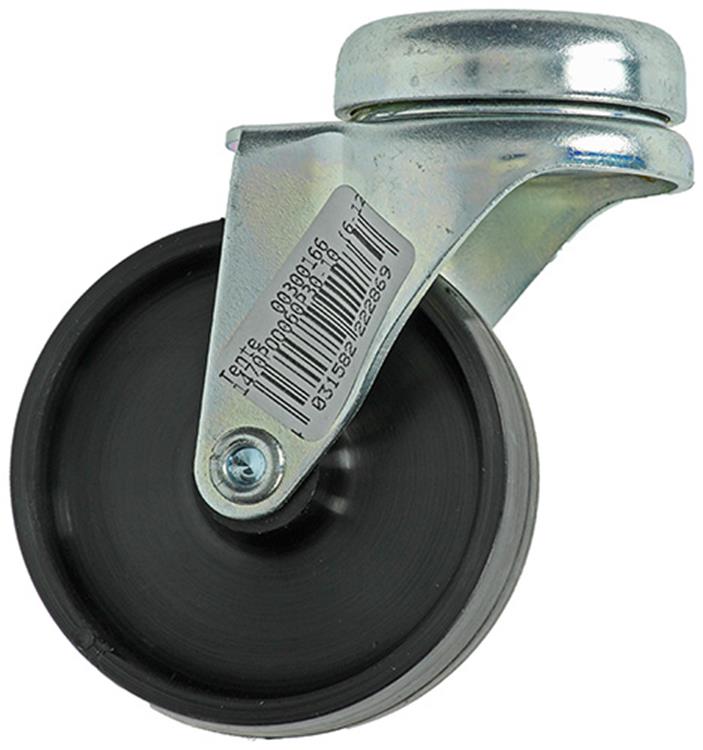 Mack by tente 1013179 – Rolle Polyam.2 Kugellager Mittelloch 60 mm | 6 Stück
