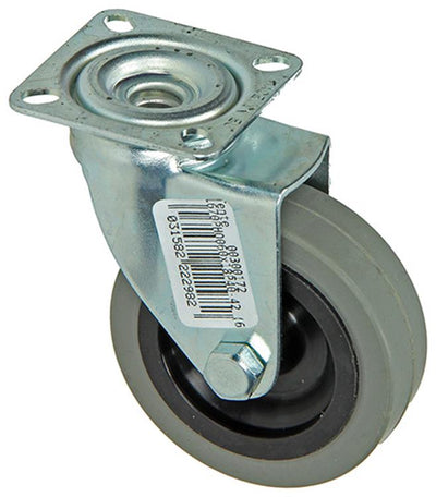 Mack by tente 1013184 - Gummiwalze 2 Kugellager mit Platte 60mm | 12 Stück
