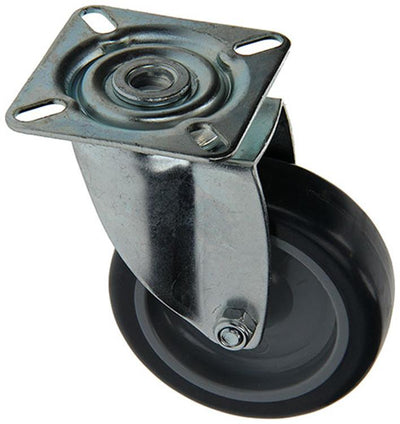 Mack by tente 1015244 - Gummiwalze 2 Kugellager mit Platte 75mm | 18 Stück