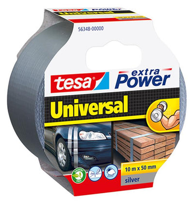 Tesa 1001552 - extra p.uni.grau 10x50m | 3 Stück