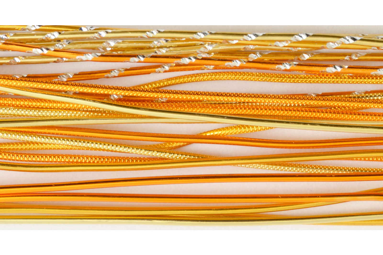 Vaessen creative • Schmuckset Alu-Stiele 40cmx2mm gold 27tlg.