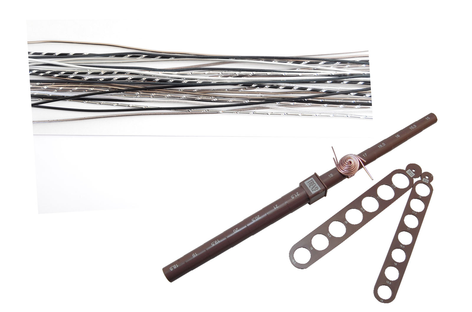 Vaessen creative • Schmuckset silber-schwarzes Werkzeug