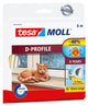 Tesa Tour Riemen D Profil 6m x 3-7mm Weiß