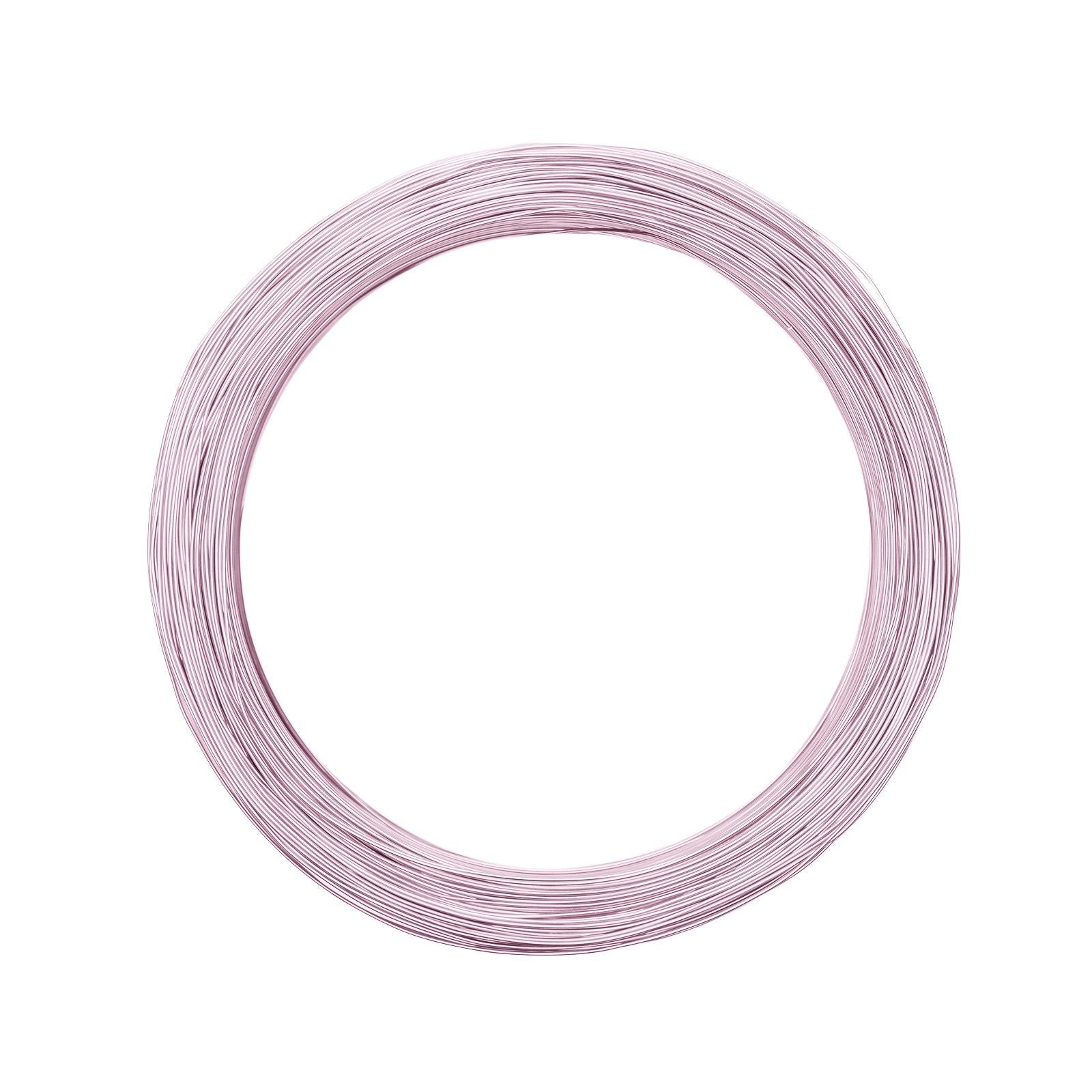 Vaessen creative • Aluminiumdraht 500g 365mx0,8mm rosa