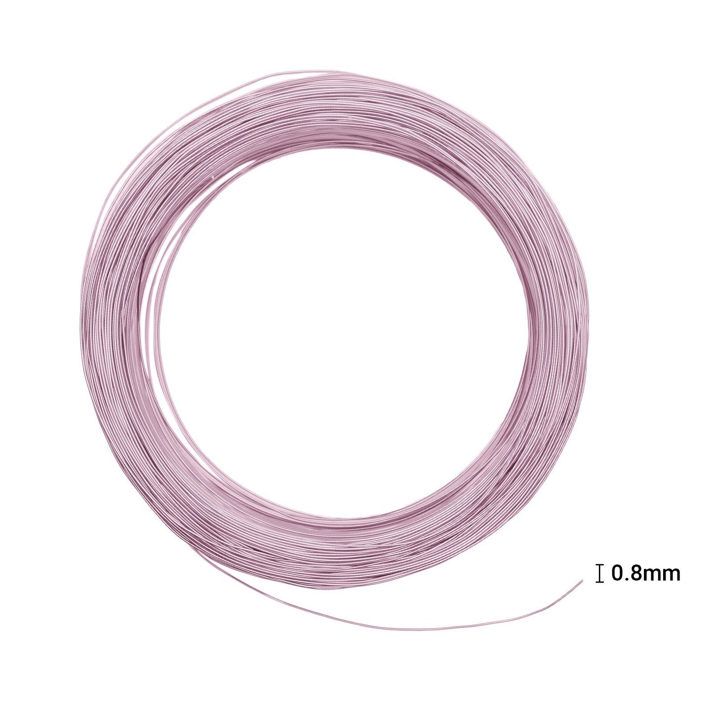 Vaessen creative • Aluminiumdraht 500g 365mx0,8mm rosa