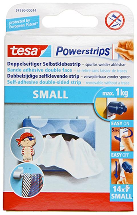Tesa 1039673 – PowerStr Small CS | 15 Stück