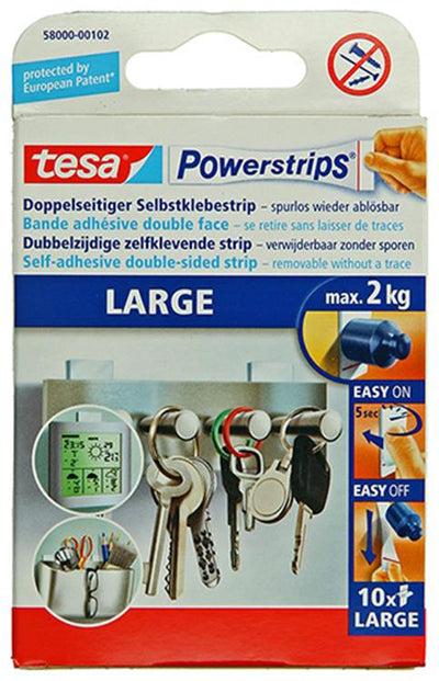Tesa 1025283 - Steckdosenleisten groß | 15 Stück