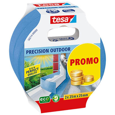 Tesa 1041511 - afpl.prec.outd.2x25x25 | 3 Stück