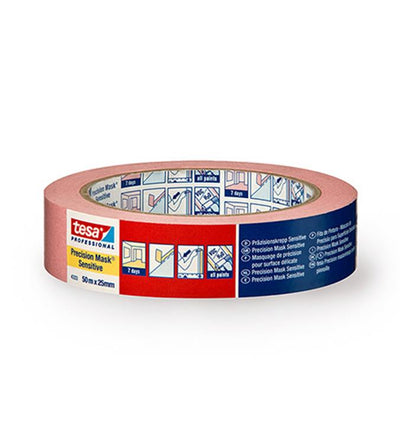 Tesa Professional 1009791 – 4333 Prec Mask Sens 50 m x 25 mm | 6 Stück