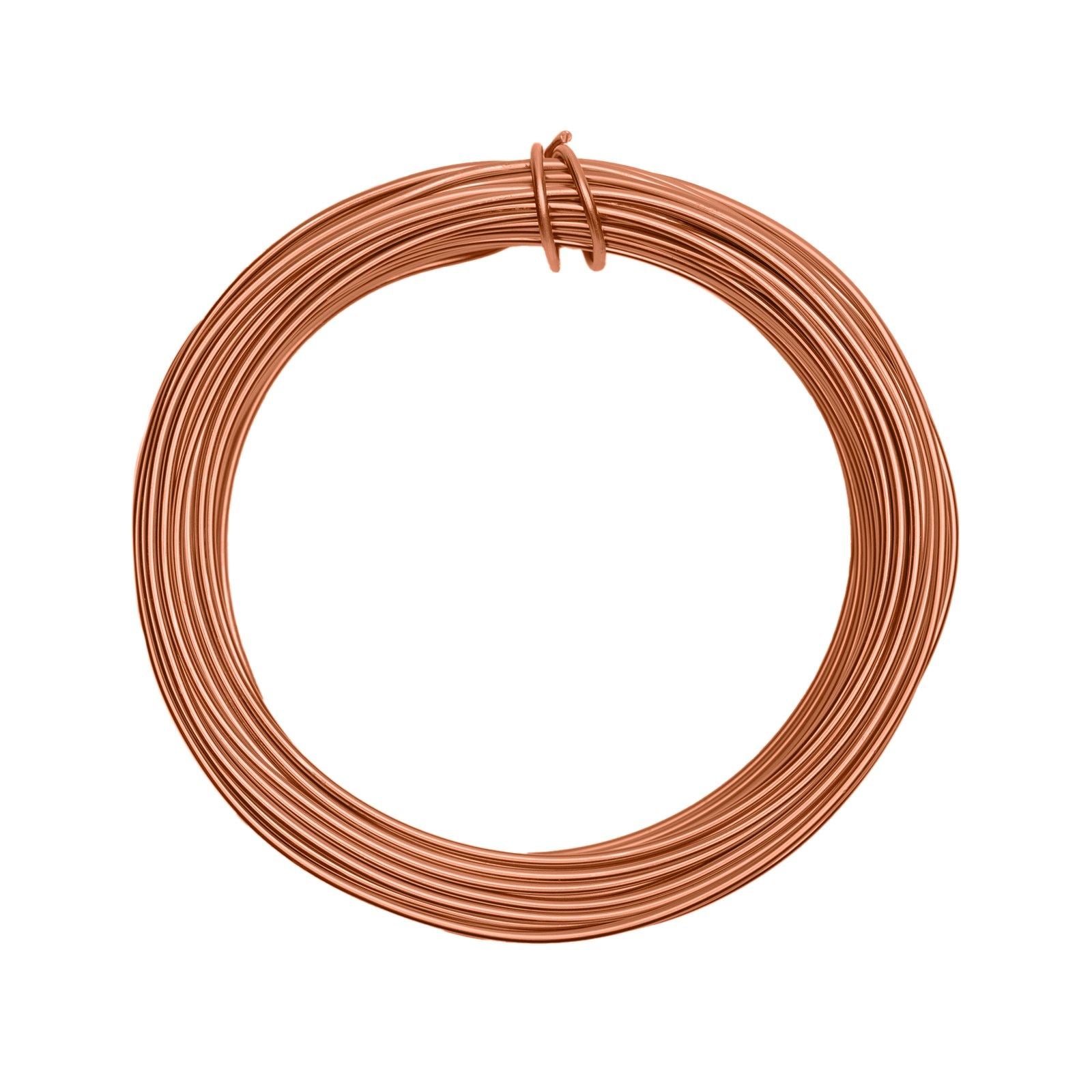 Vaessen creative • Aluminiumdraht 500g 37mx2,5mm Orange Kupfer