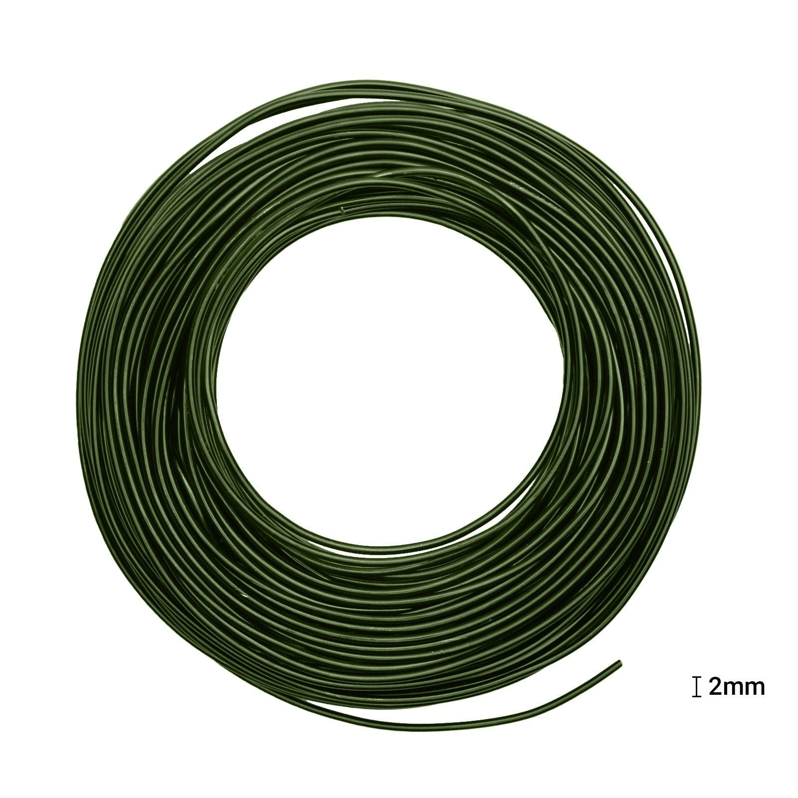 Vaessen creative • Aluminiumdraht 500g 37mx2,5mm dunkelgrün