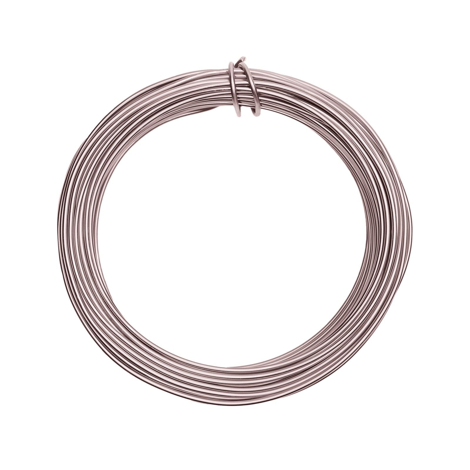 Vaessen creative • Aluminiumdraht 500g 37mx2,5mm neblig rosa