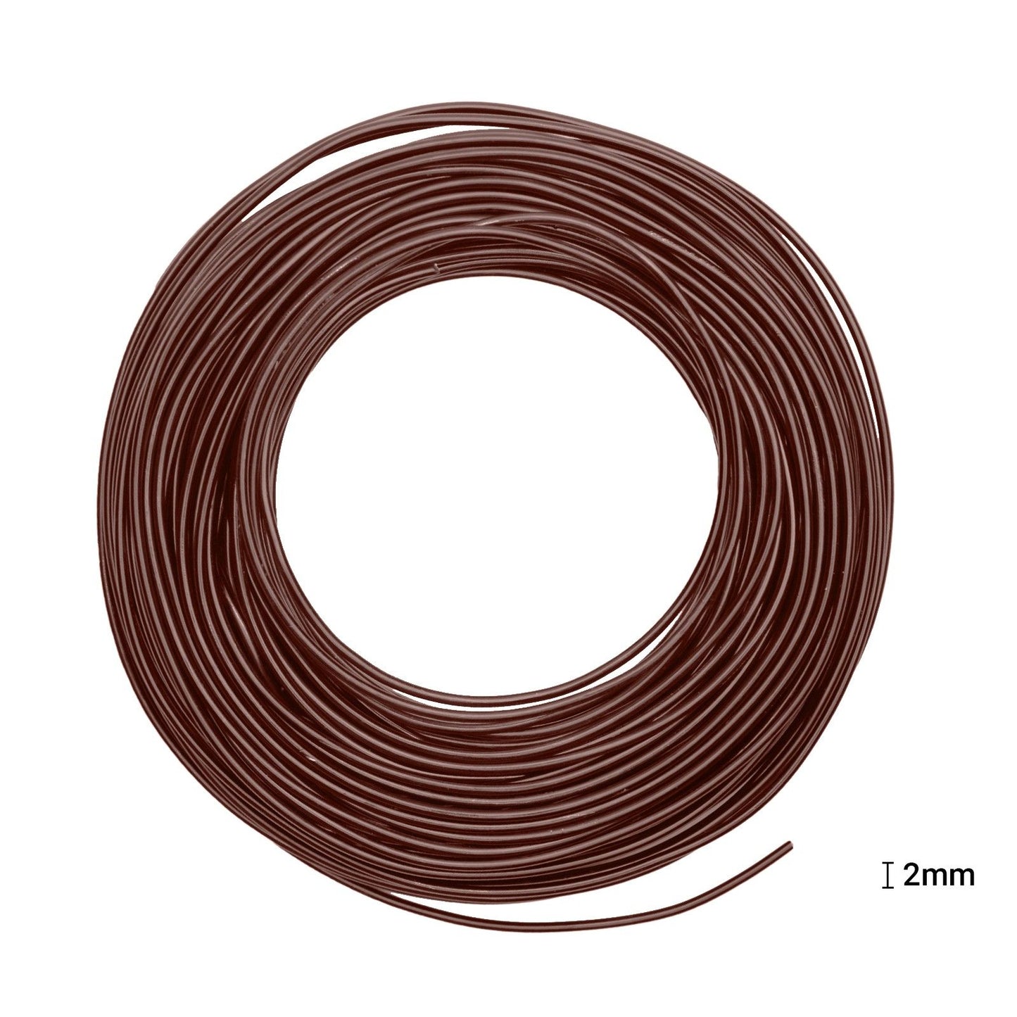 Vaessen creative • Aluminiumdraht 500g 37mx2,5mm schokoladenbraun matt