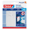 Tesa 1051195 – selbstklebende Nagelfliesen aus Metall, 4 kg | 8 Stück