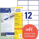 Universelle Etiketten Avery Zweckform 3424 105x48mm