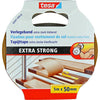 Tesa 1054487 – Teppichband extra stark 5 m x 50 mm | 6 Stück