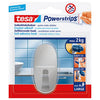 Tesa 1059016 - Steckdosenleisten groß Metall oval | 6 Stück