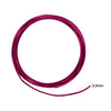 Vaessen creative • Aluminiumdraht, dreieckig geprägt, 2,8 mm x 5 m, kräftiges Rosa