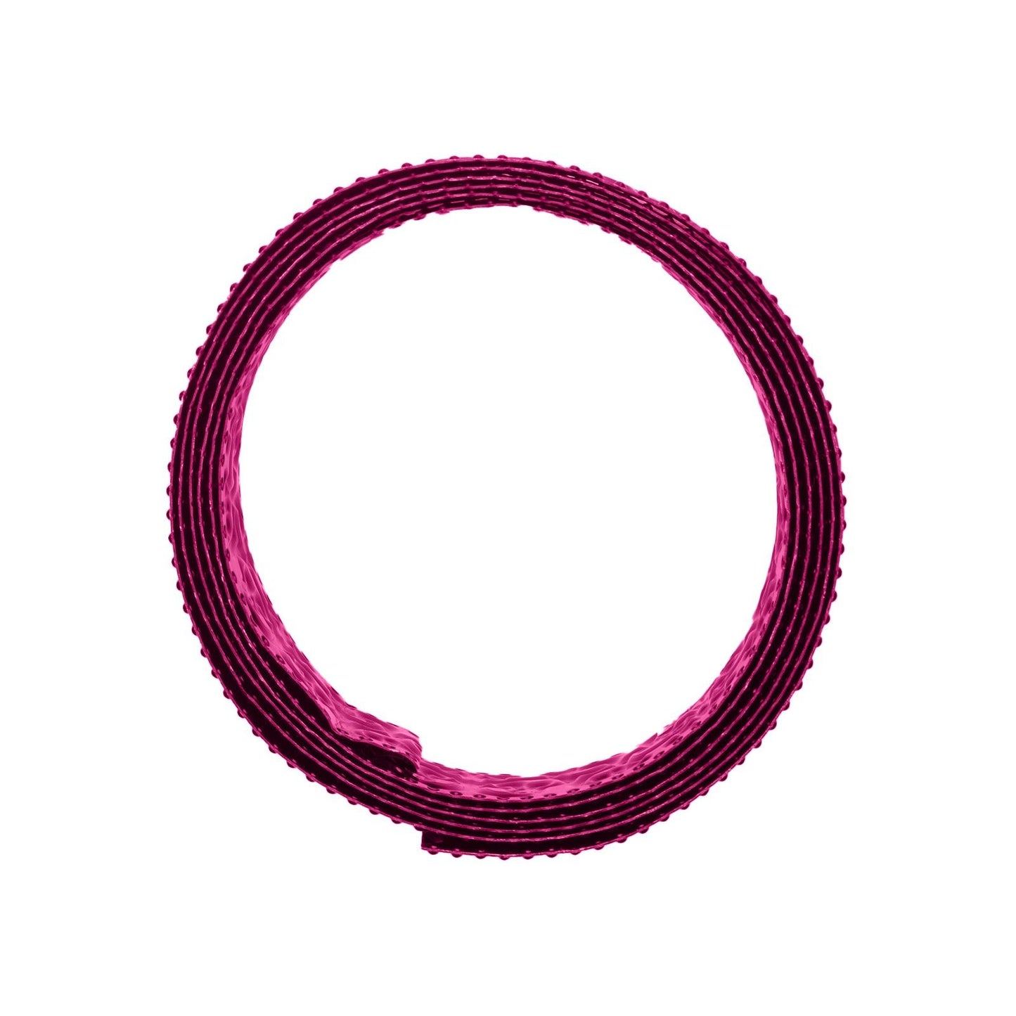 Vaessen creative • Aluminiumdraht, dreieckig geprägt, 2,8 mm x 5 m, kräftiges Rosa