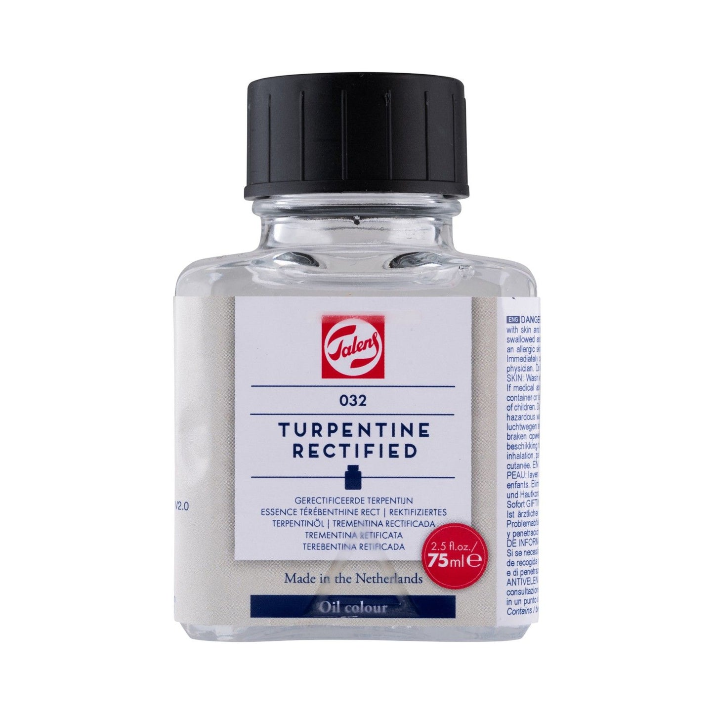 Talens • rektifiziertes Terpentin 032, Flasche 75 ml