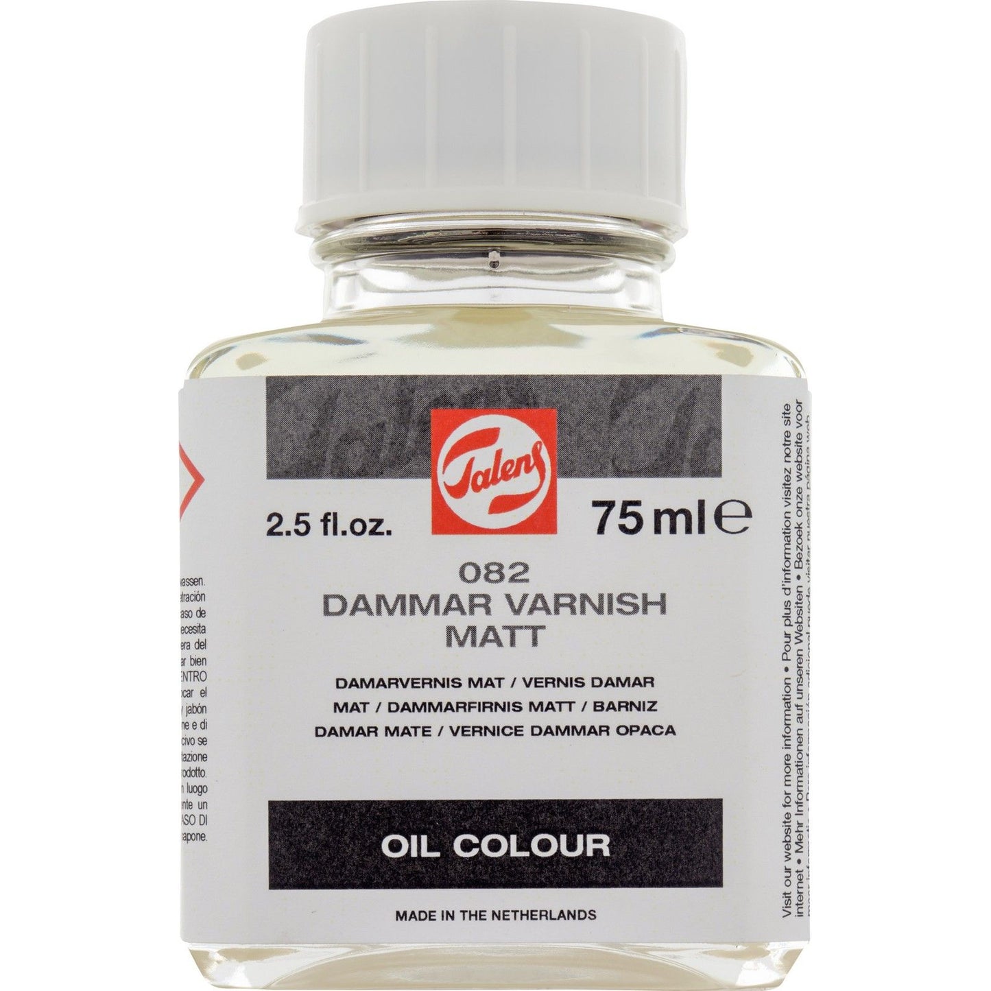 Talens • Damar-Lack matt 082, Flasche 75 ml