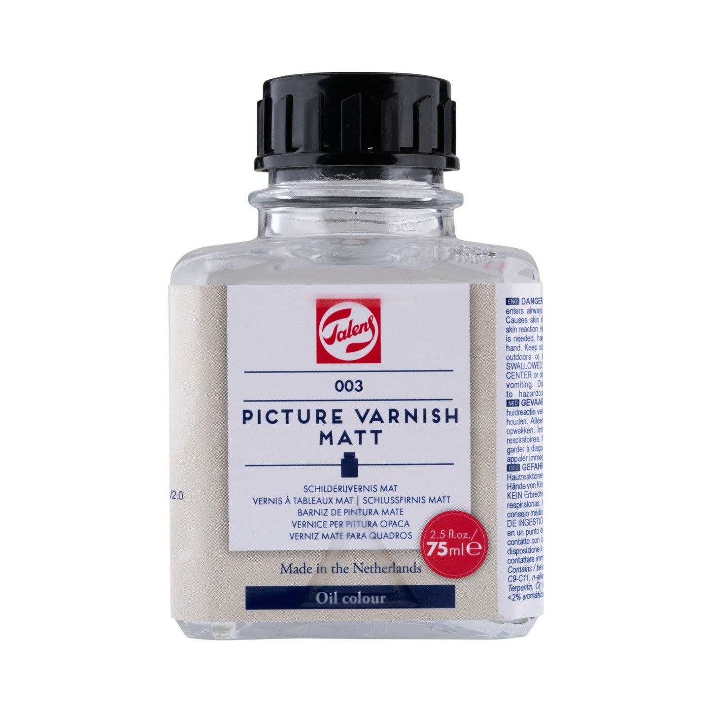 Talens • Malerlack matt 003, Flasche 75 ml
