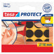 Tesa 1003208 - Filz 18mm braun a 16Stk | 20 Stück