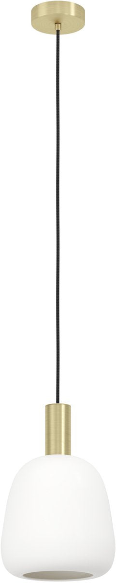 Eglo Manzanares Hängelampe – E27 – ø 22,5 cm – Weiß|Gold