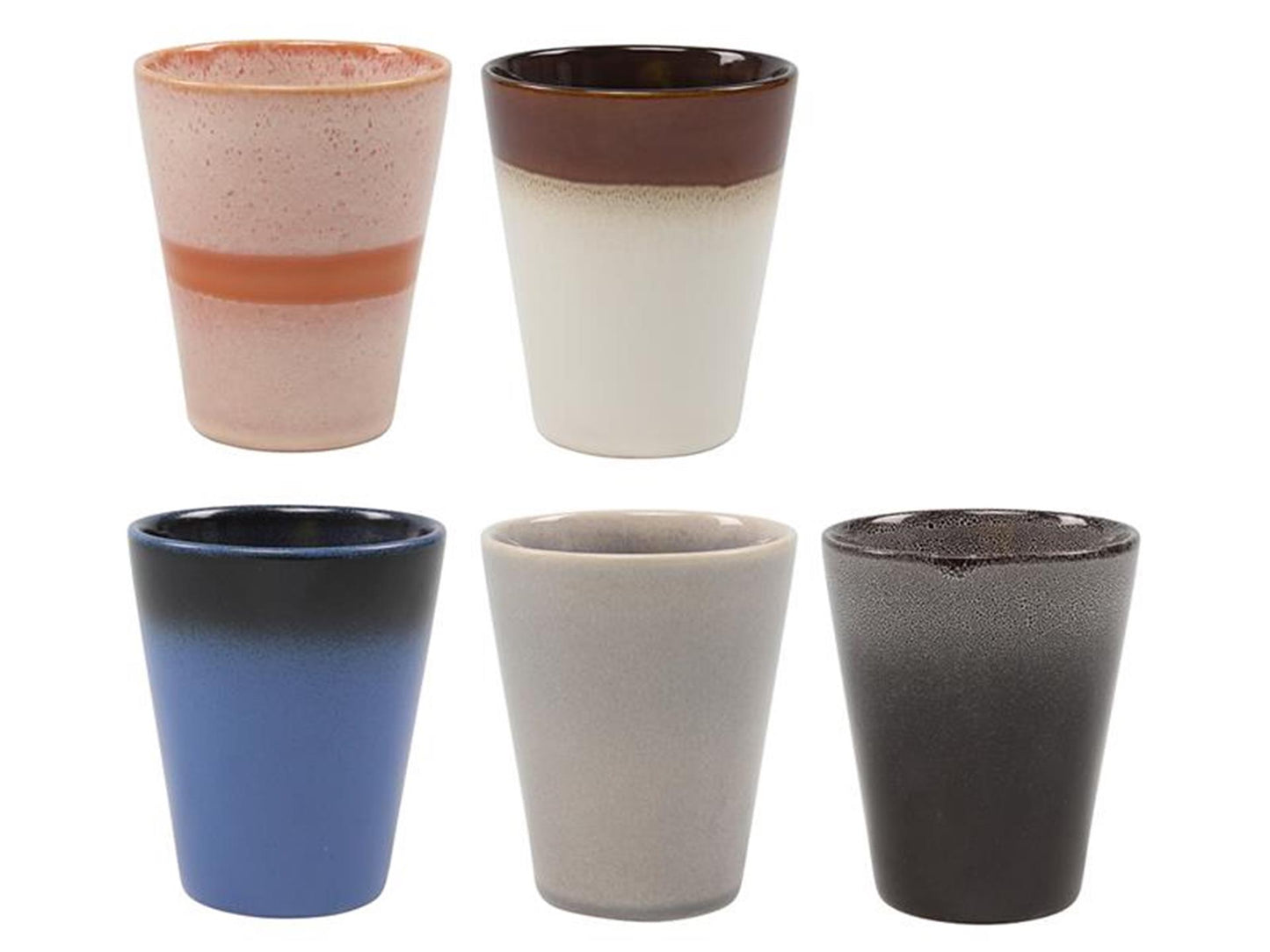 Svenska Living Kaffeebecher Erde 310 ml pro 6 Stück