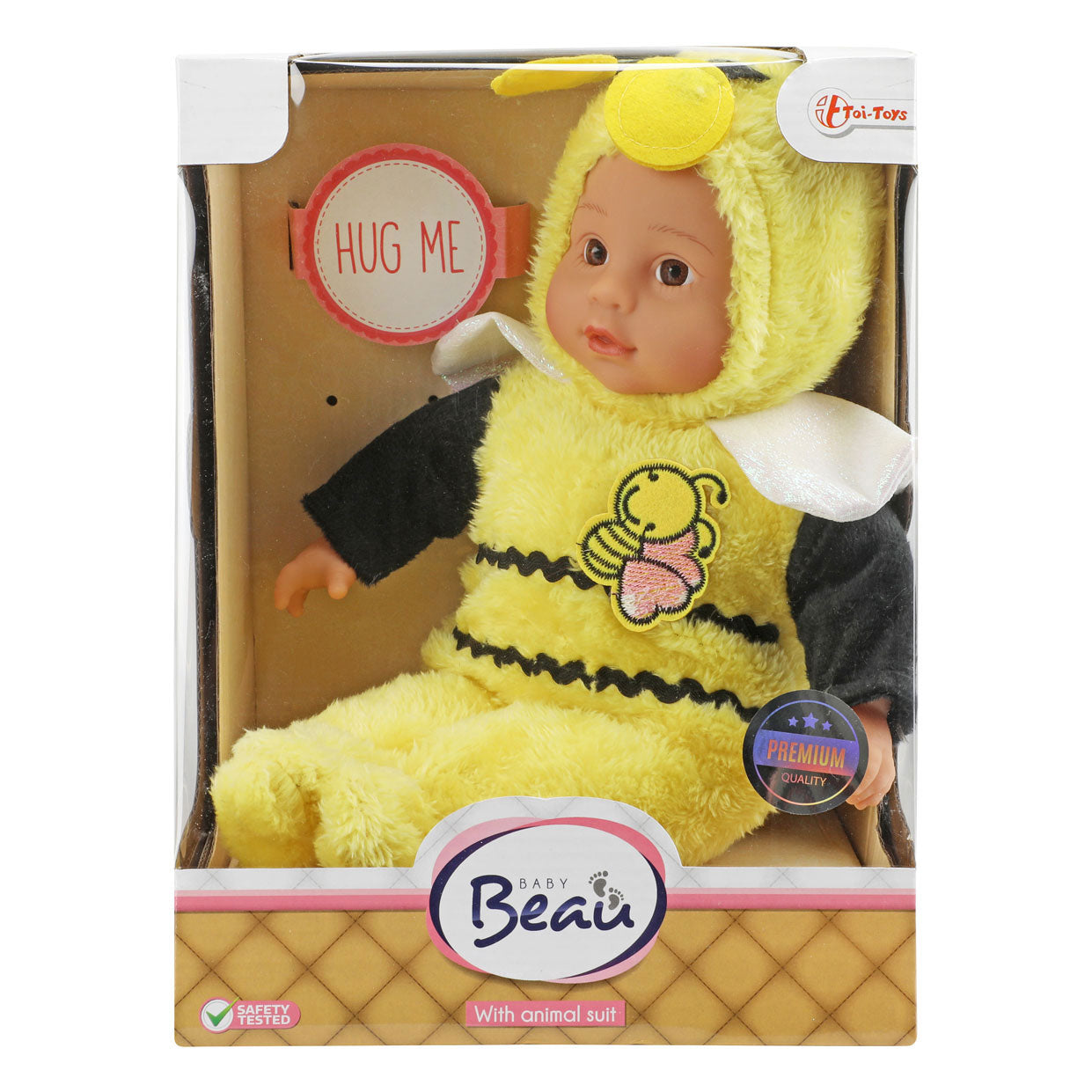 Baby Beau Babypop im Tieranzug bei