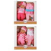 Baby Beau Babypop mit Bekleidungsgeschenkset