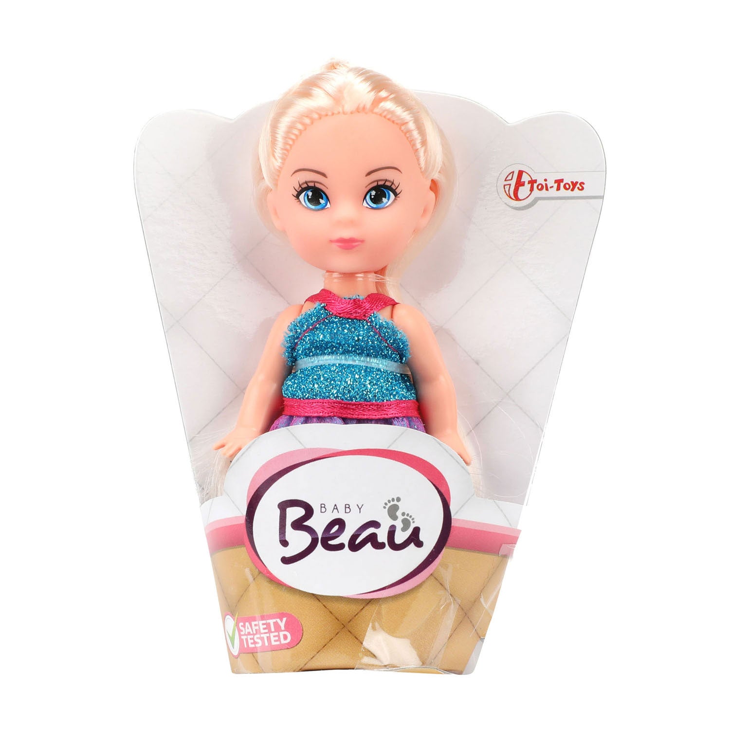 Baby Beau Mini Babypop Prinzessin, 11 cm