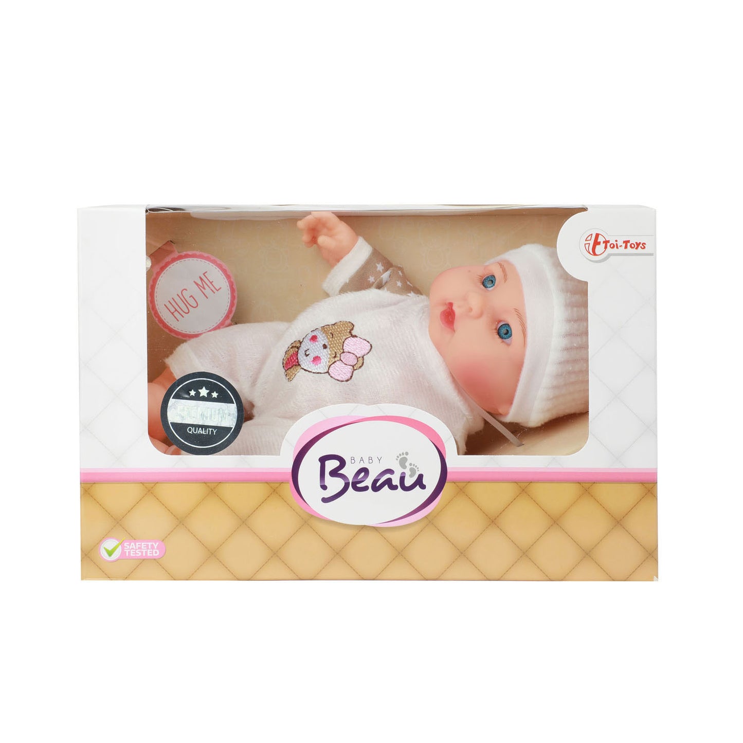 Baby Beau Babypop mit Hut, 23 cm