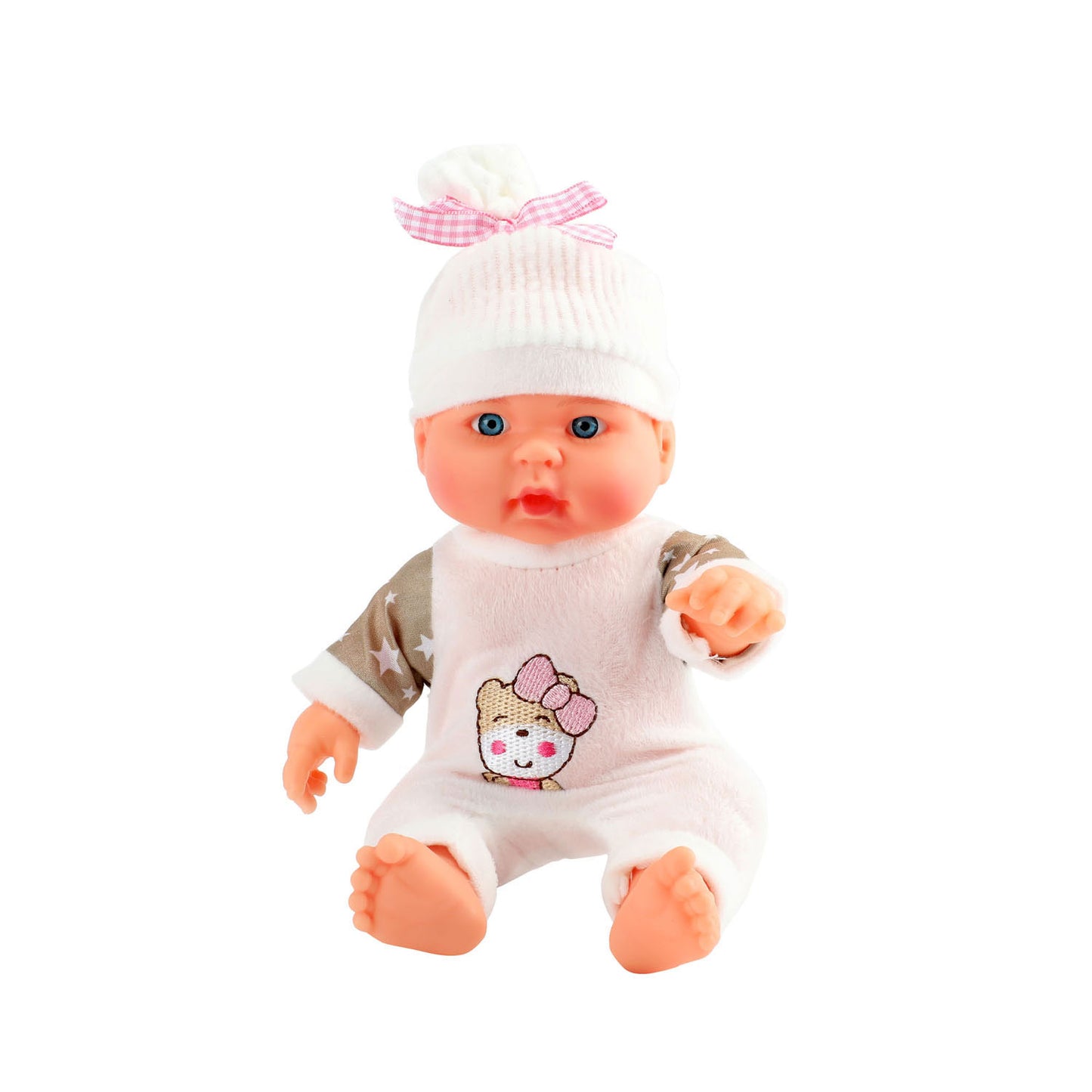 Baby Beau Babypop mit Hut, 23 cm