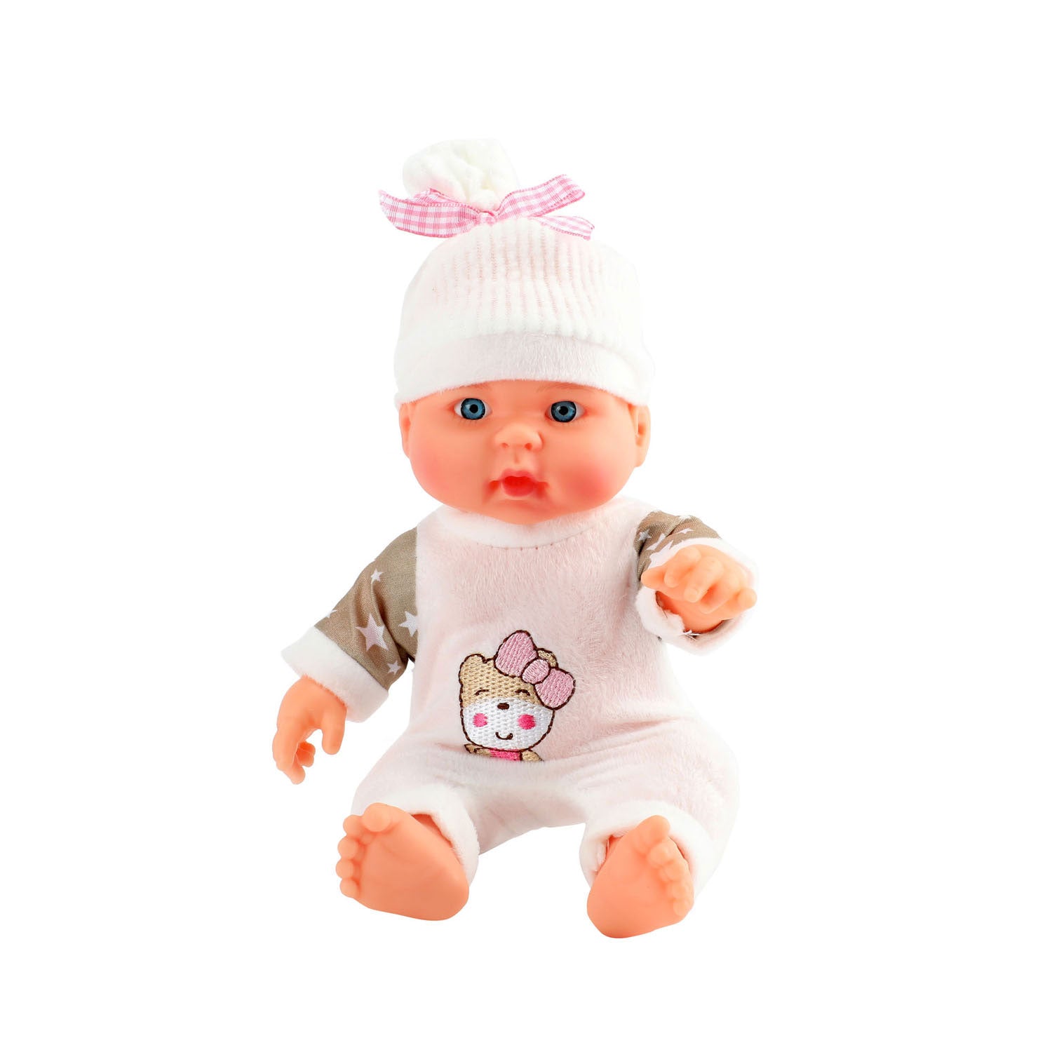 Baby Beau Babypop mit Hut, 23 cm