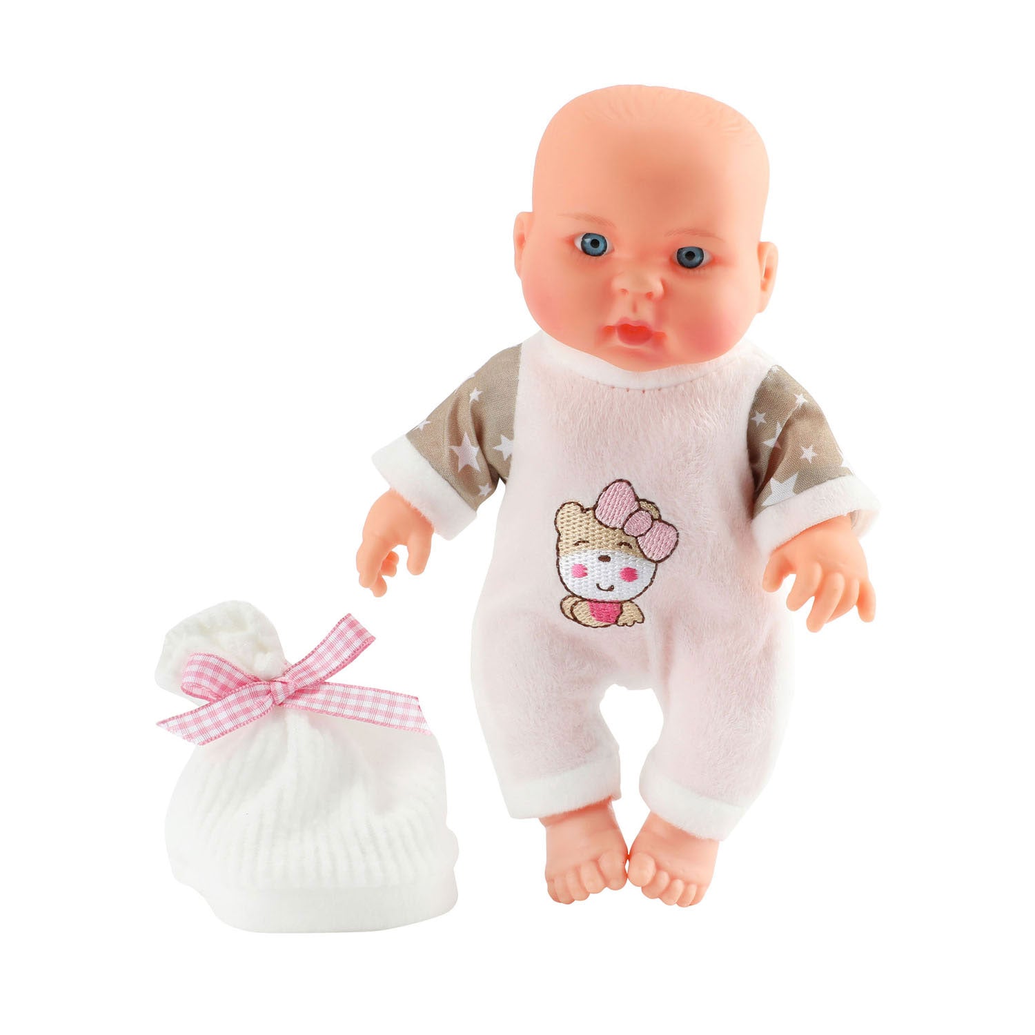 Baby Beau Babypop mit Hut, 23 cm