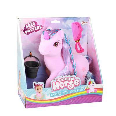 Traumpferd Einhorn mit Accessoires